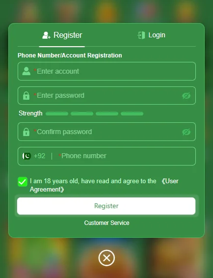 PKWG5D Game Registration