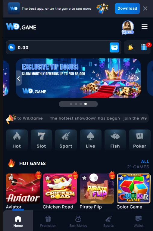 w9 game
