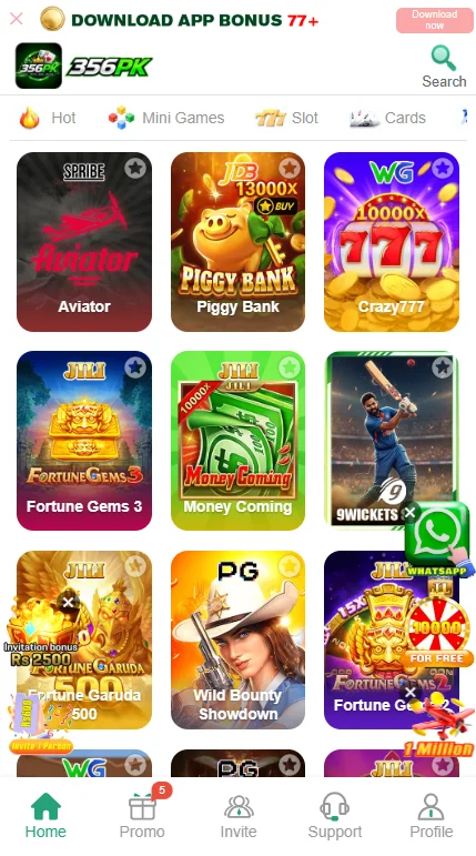 356pk game apk
