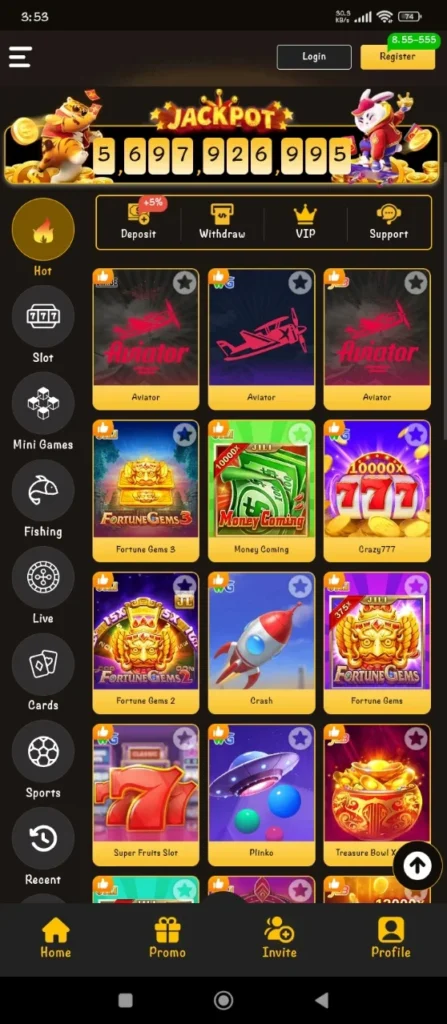 8555 Bet APK