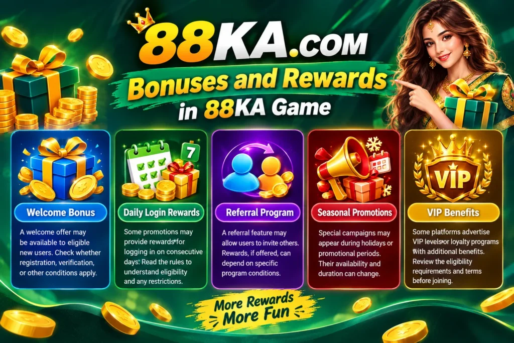 88KA Game Rewards